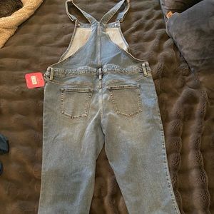 Maternity overalls, Denim jean, size 10, brand Isabel Maternity